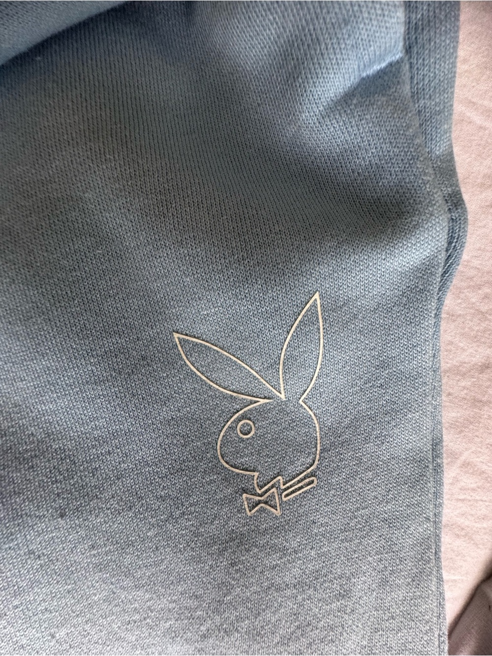 PLAYBOY Light Blue Drawstring Joggers - Picture 10 of 10
